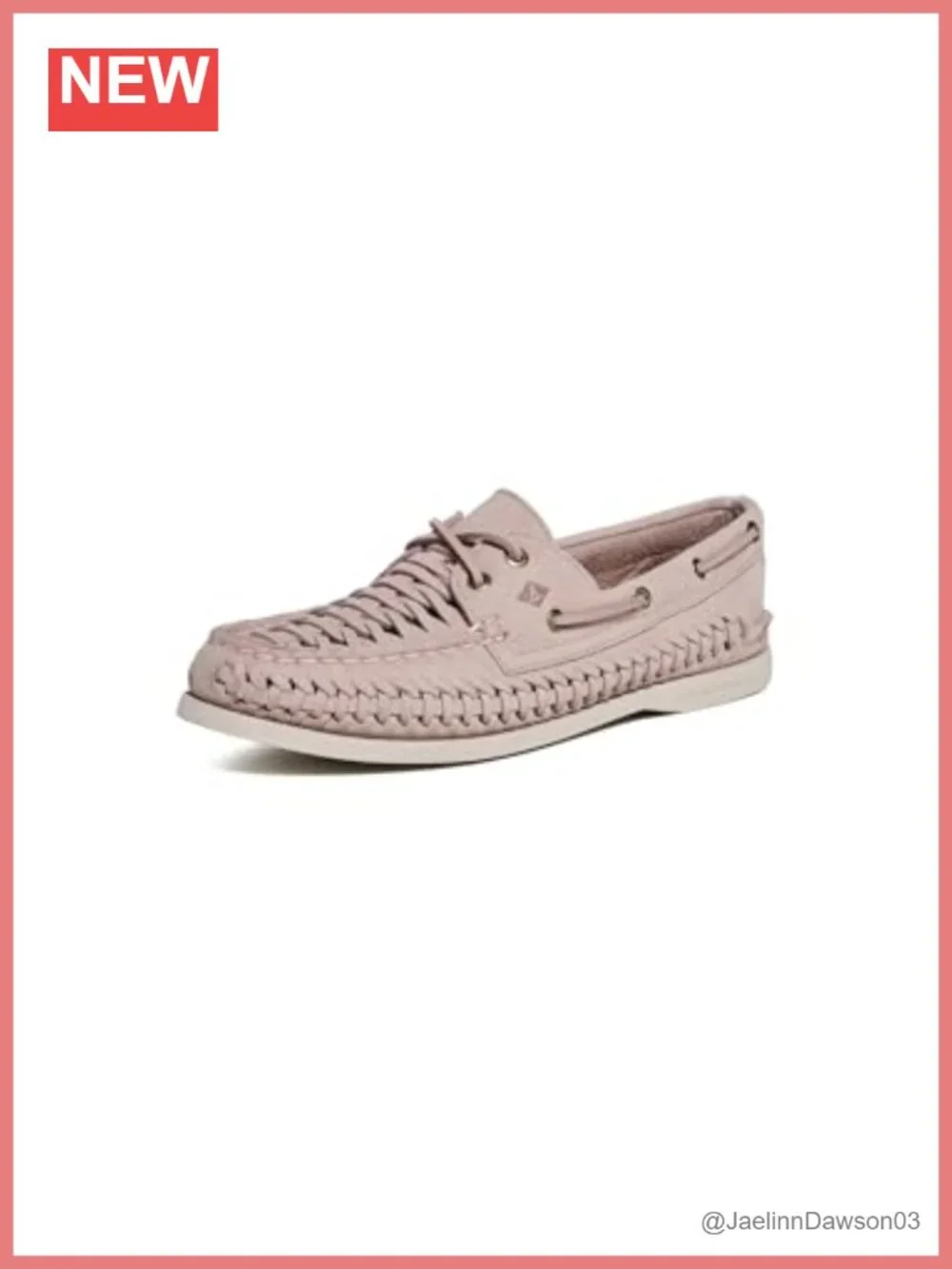 Sperry Women's Eye Woven Loafers Flat Casual Slip-On